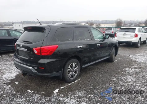 2018 Nissan Pathfinder S из США, поврежденный, VIN 5N1DR2MM6JC676500